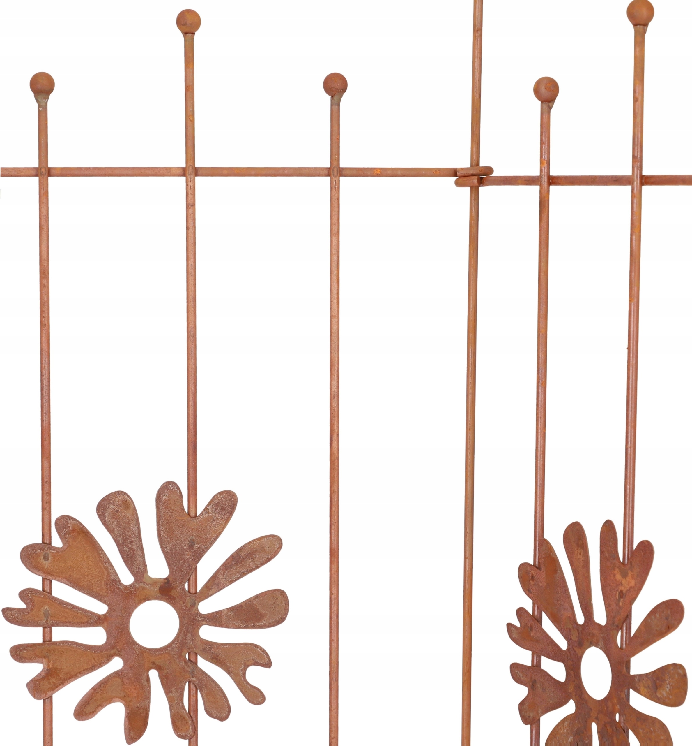 Płotek Rdzawy Parawan Ogrodowy Palisada Z Grotami -Building Materials Shop d15a026522fd173f366adb34c396e10c