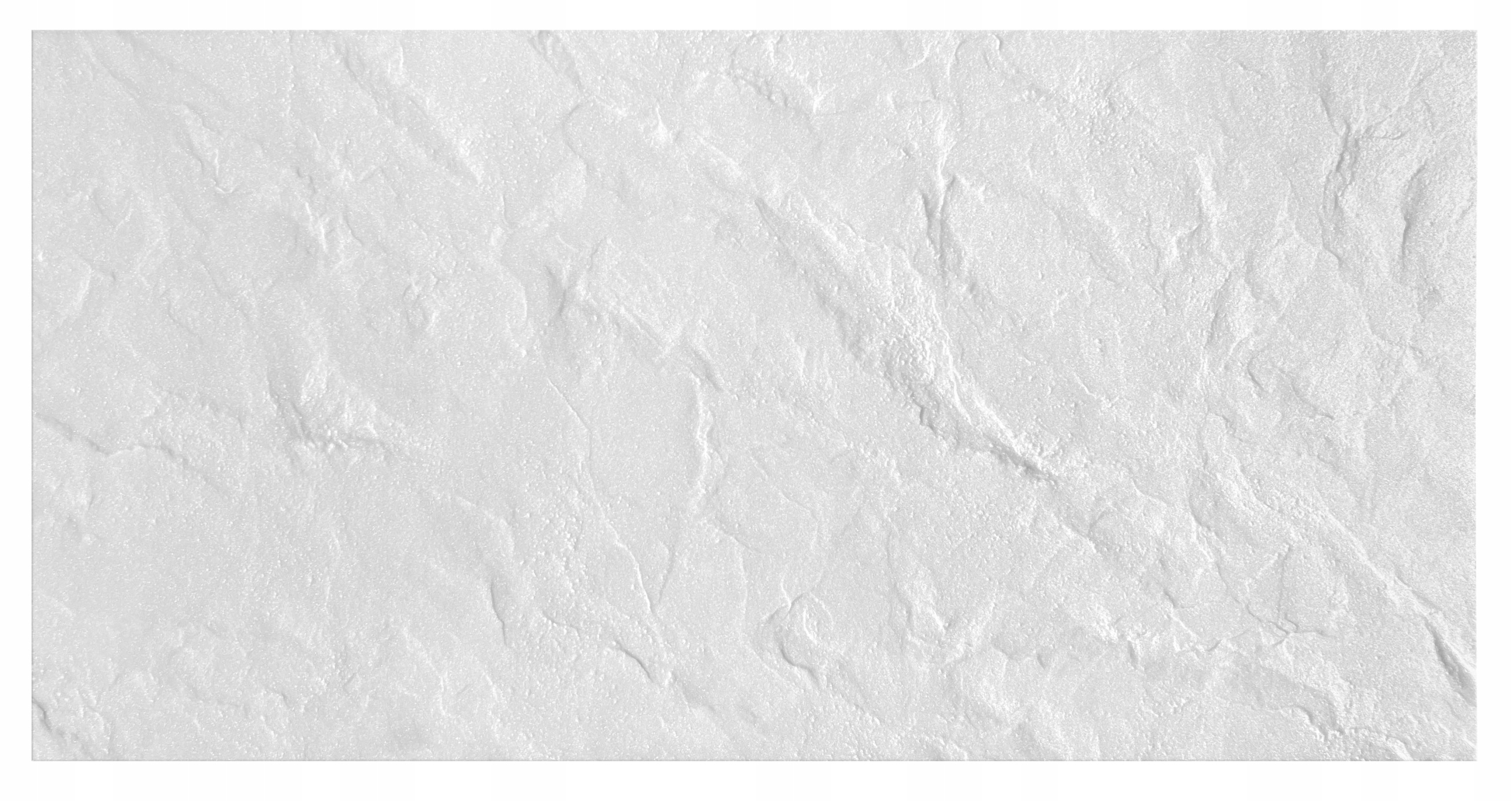 Panel Ścienny Kamień Naturalny imit. biały GŁAZ 3D 0,5m2