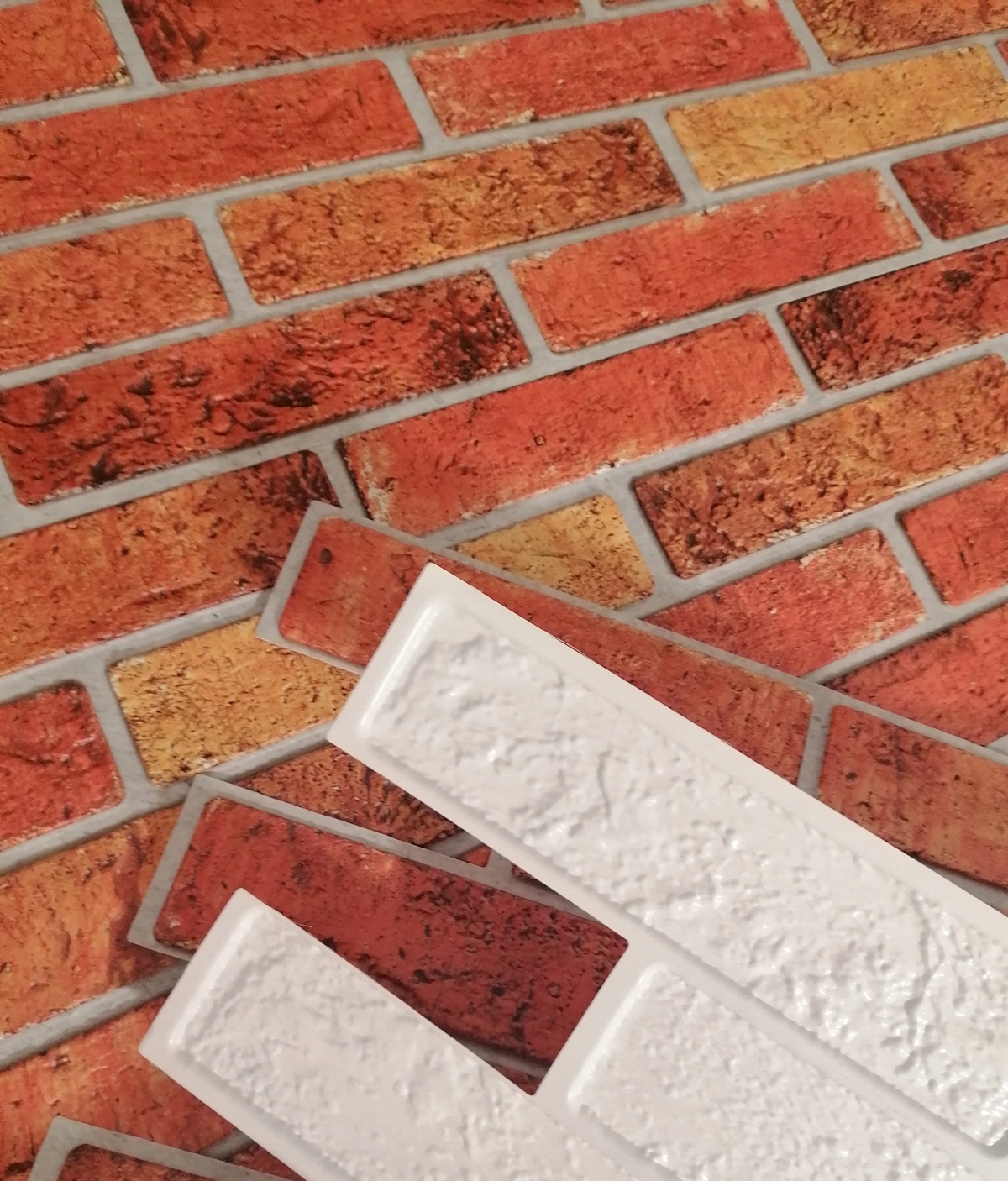 Panele - Cegła jak Klinkierowa PCV Retro Brick 3D