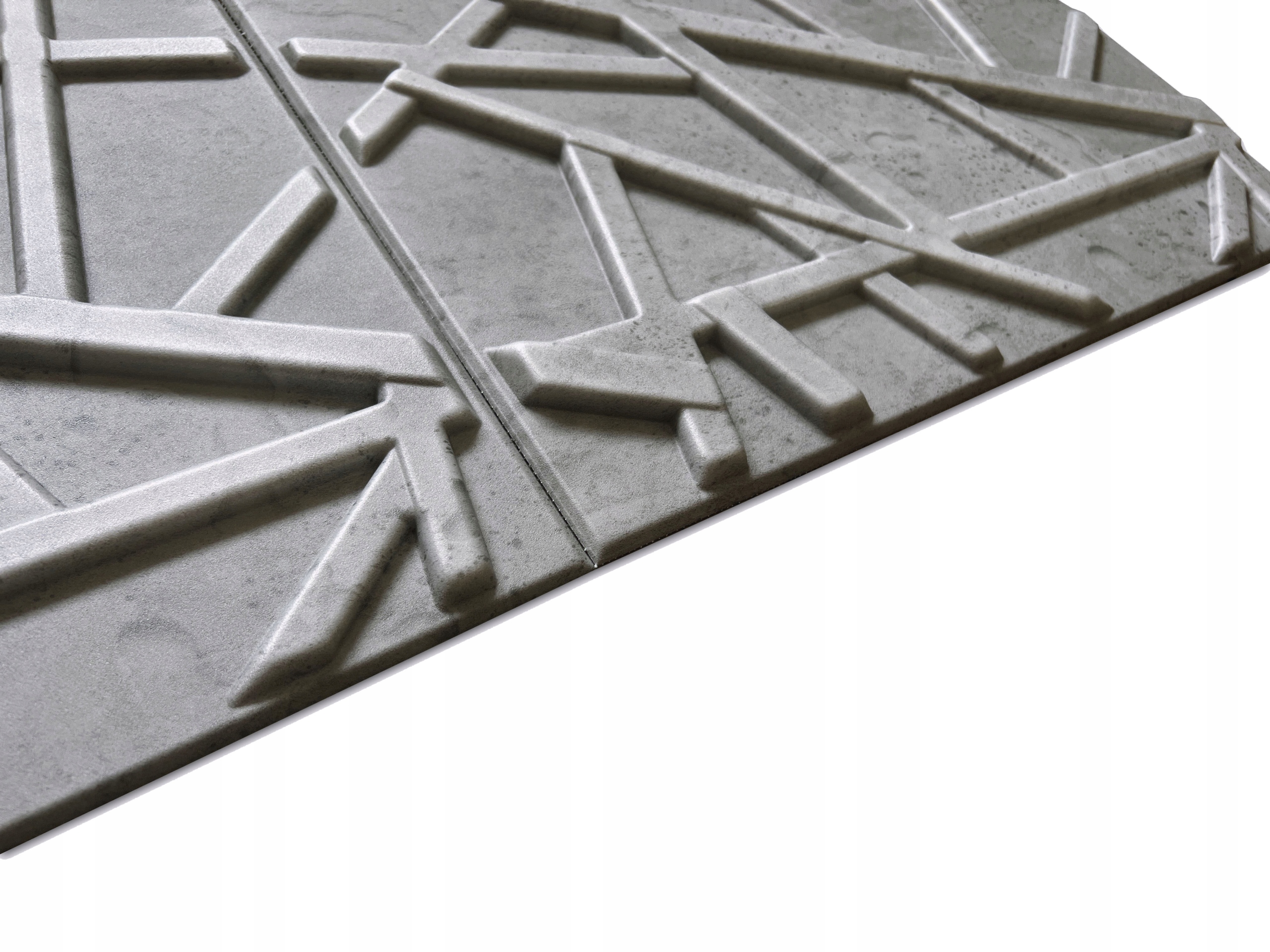 Beton architektoniczny kasetony SUFITOWE Panele ścienne 3D LINE 69 - 0,25m2