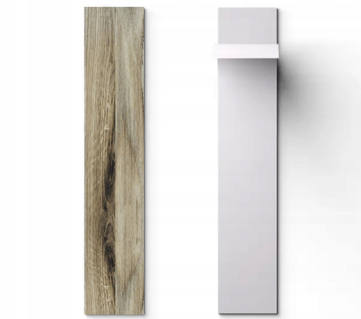 Deska Panele ŚCIENNE SAMOPRZYLEPNE DEKORACYJNE drewno 10x60cm M44 - 1szt