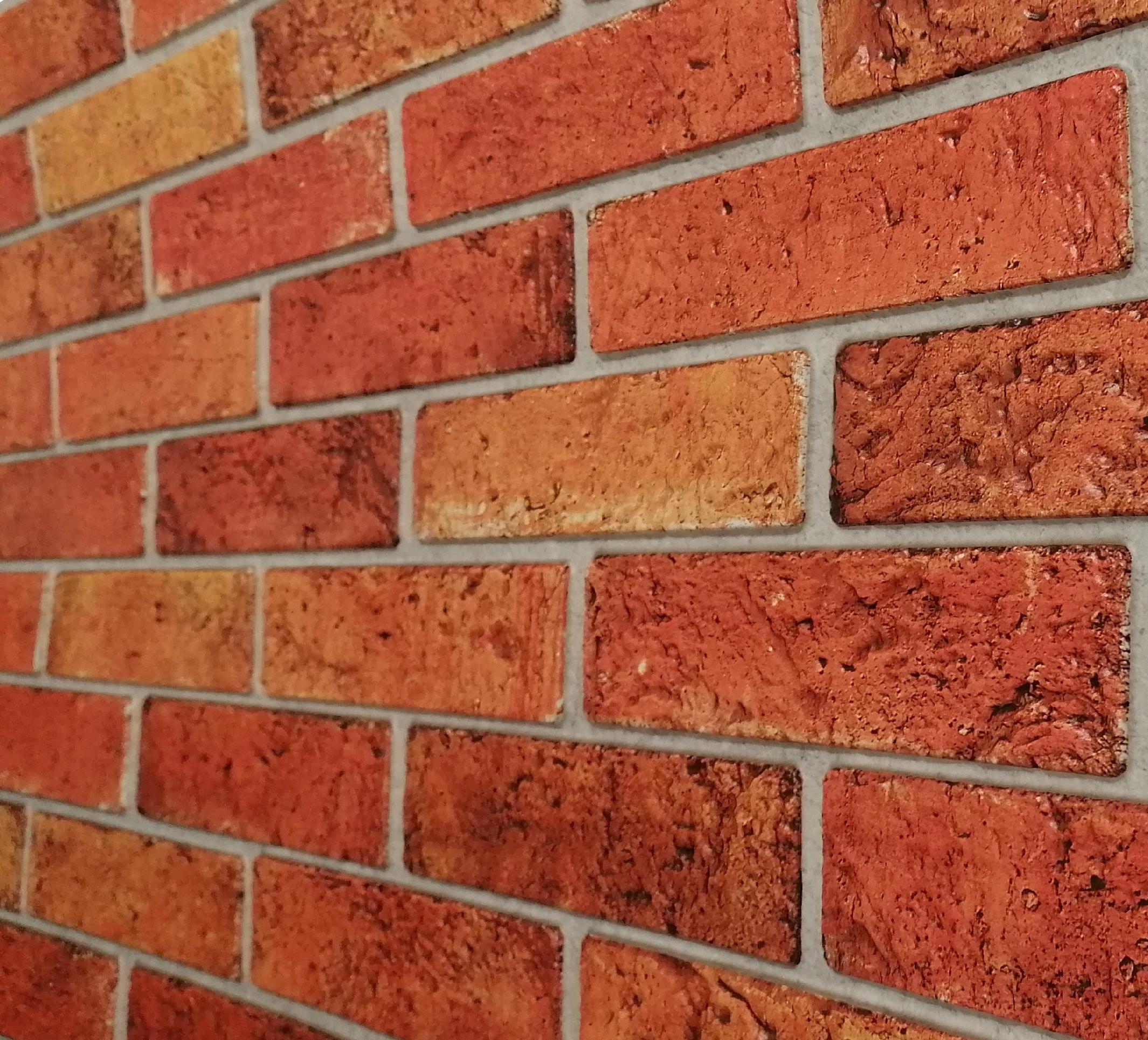 Panele - Cegła jak Klinkierowa PCV Retro Brick 3D
