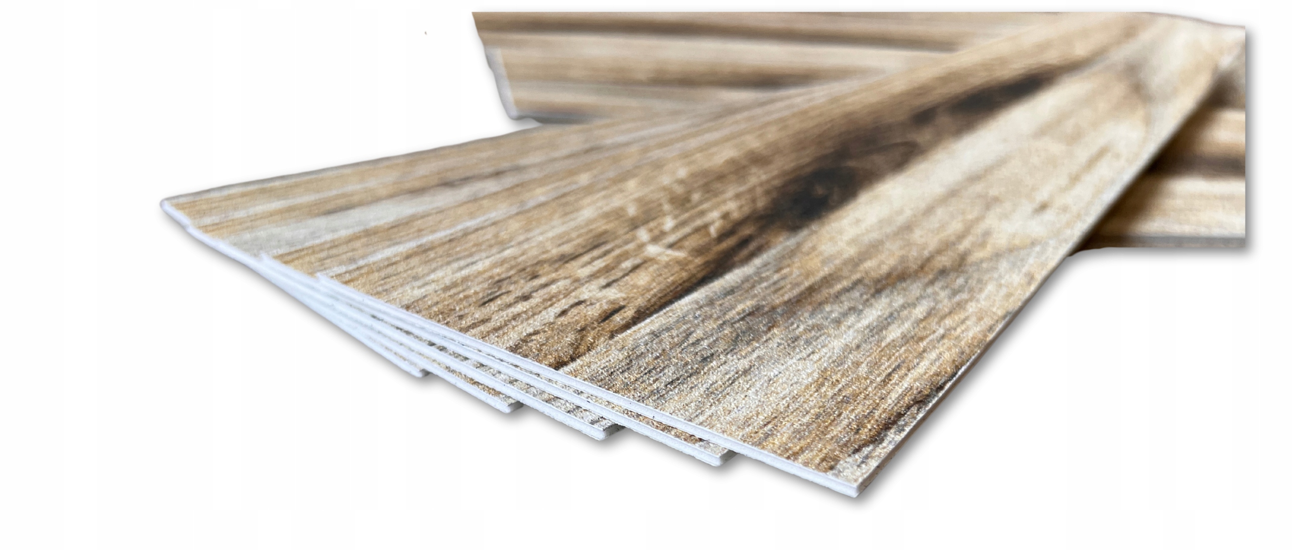 Deska Panele ŚCIENNE SAMOPRZYLEPNE DEKORACYJNE drewno 10x60cm M44 - 1szt