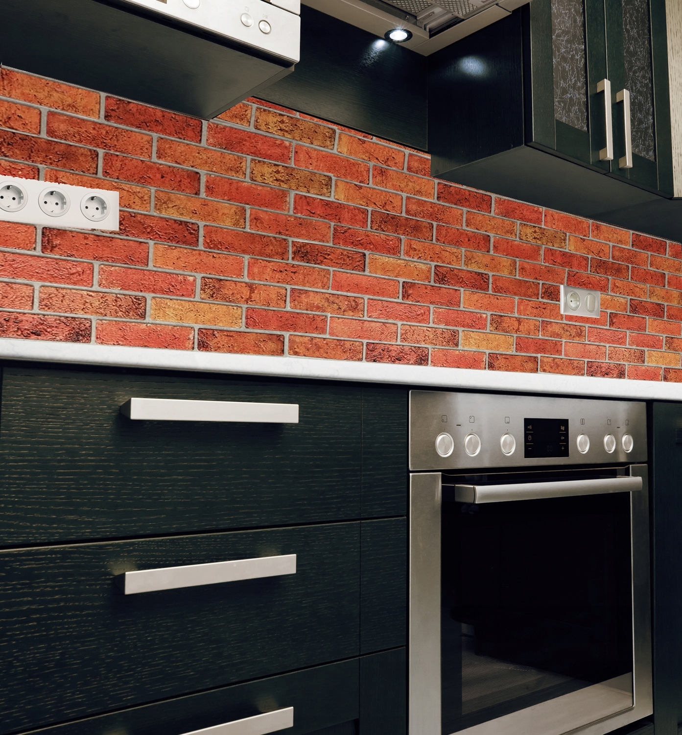 Panele - Cegła jak Klinkierowa PCV Retro Brick 3D