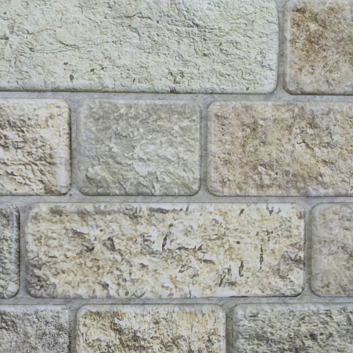 Panele Ścienne PCV Cegła Szara 3D płytki ścienne PCV Small Brick