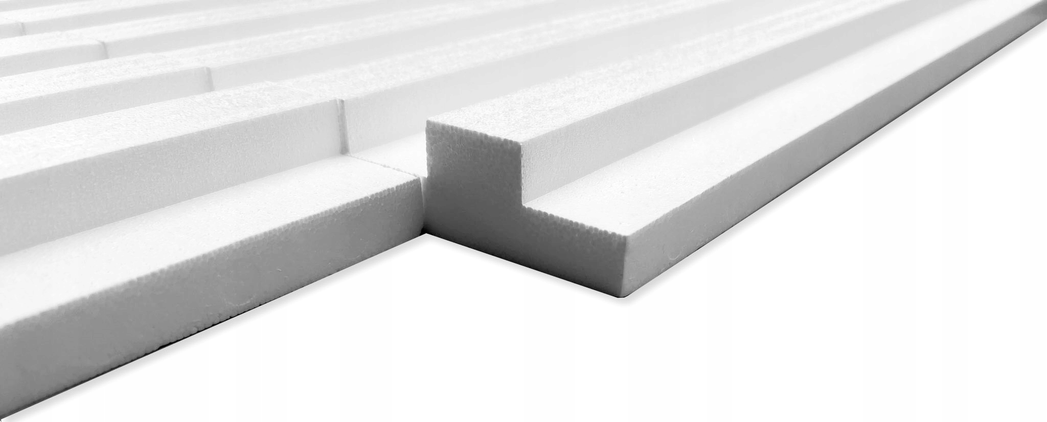 LAMELE Panele Ścienne 3D 60x60 styropianowe