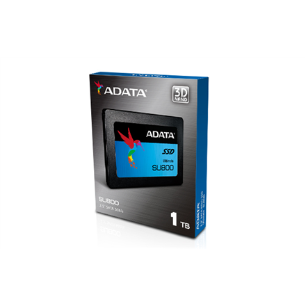 ADATA Ultimate | Dysk półprzewodnikowy | 1 TB | SU800 | 2,5" | SATA 6 Gb/s