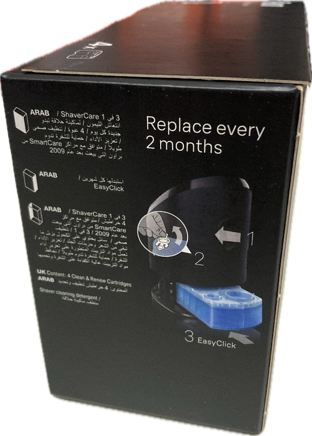 Braun | Wkłady 4-pak | Clean and Renew CCR4 3+1