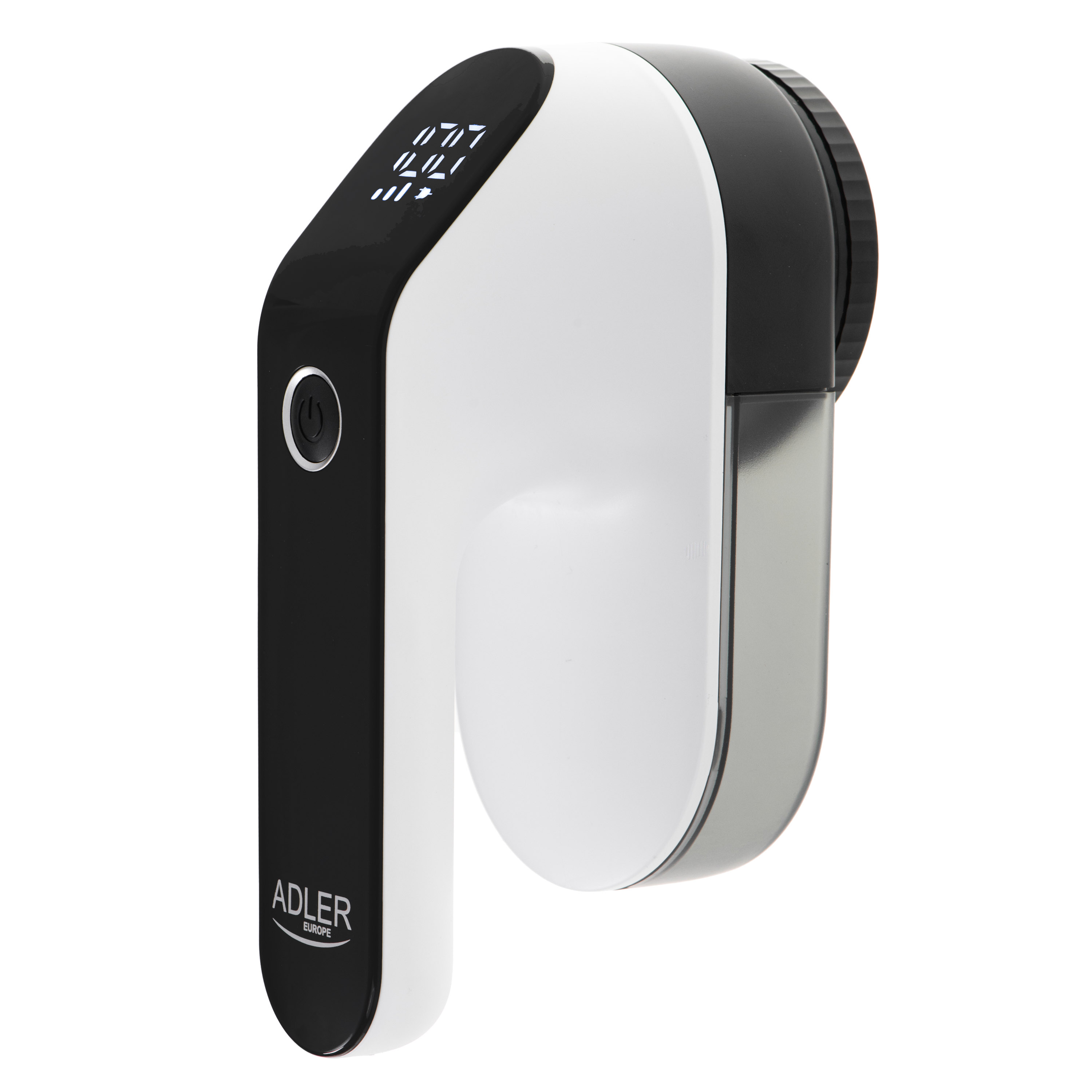 Adler | Odkurzacz do kłaczków LCD | AD 9618 | Biały/czarny | Akumulator