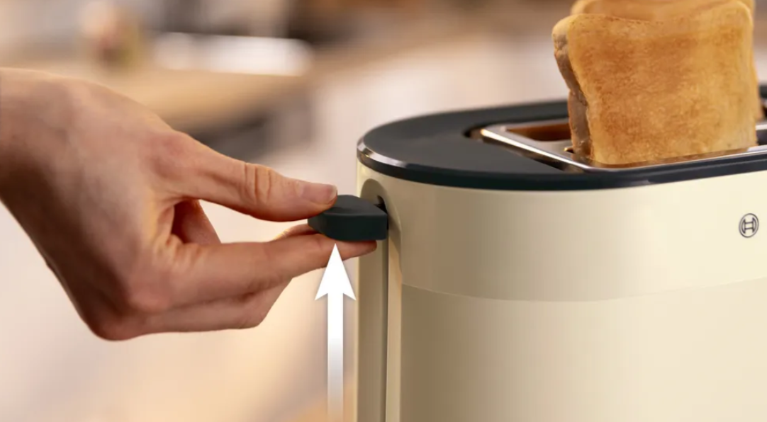 Bosch TAT2M127 MyMoment Compact toaster, 950 W, 2 slots, Beige