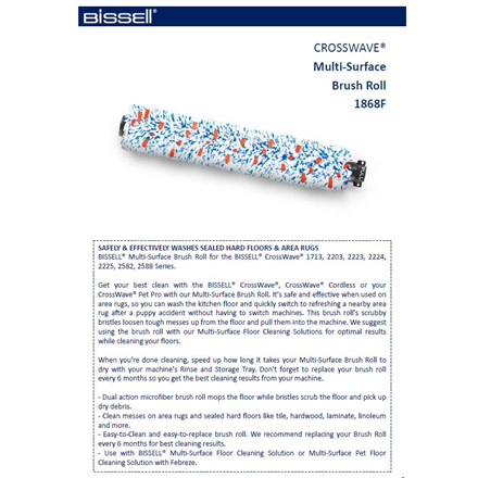 Bissell | CrossWave Multi surface brush roll | No ml | 1 szt.