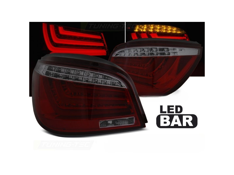 barra led luces traseras humo rojo bmw e60 lci 2007-2010 berlina - Imagen 1 de 5