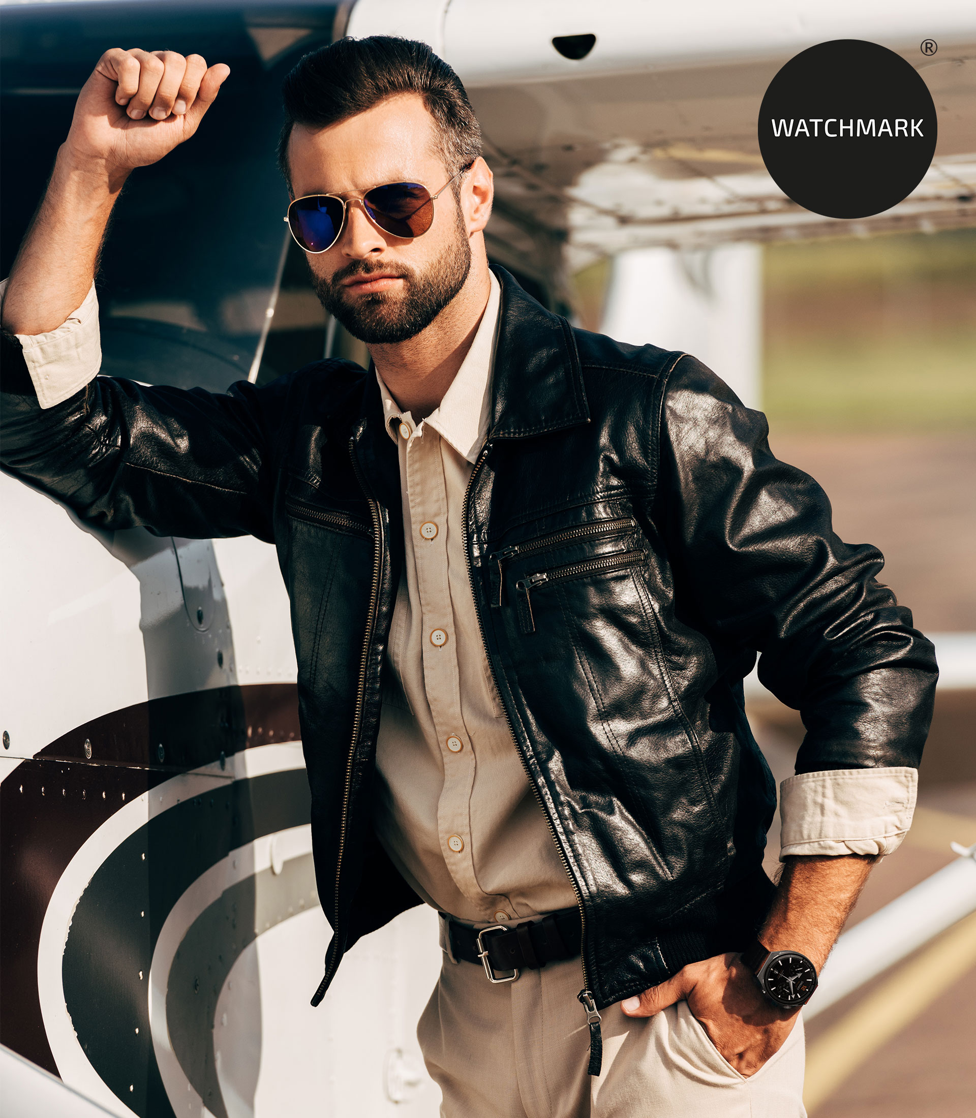 Smartwatch Maverick brązowy Watchmark