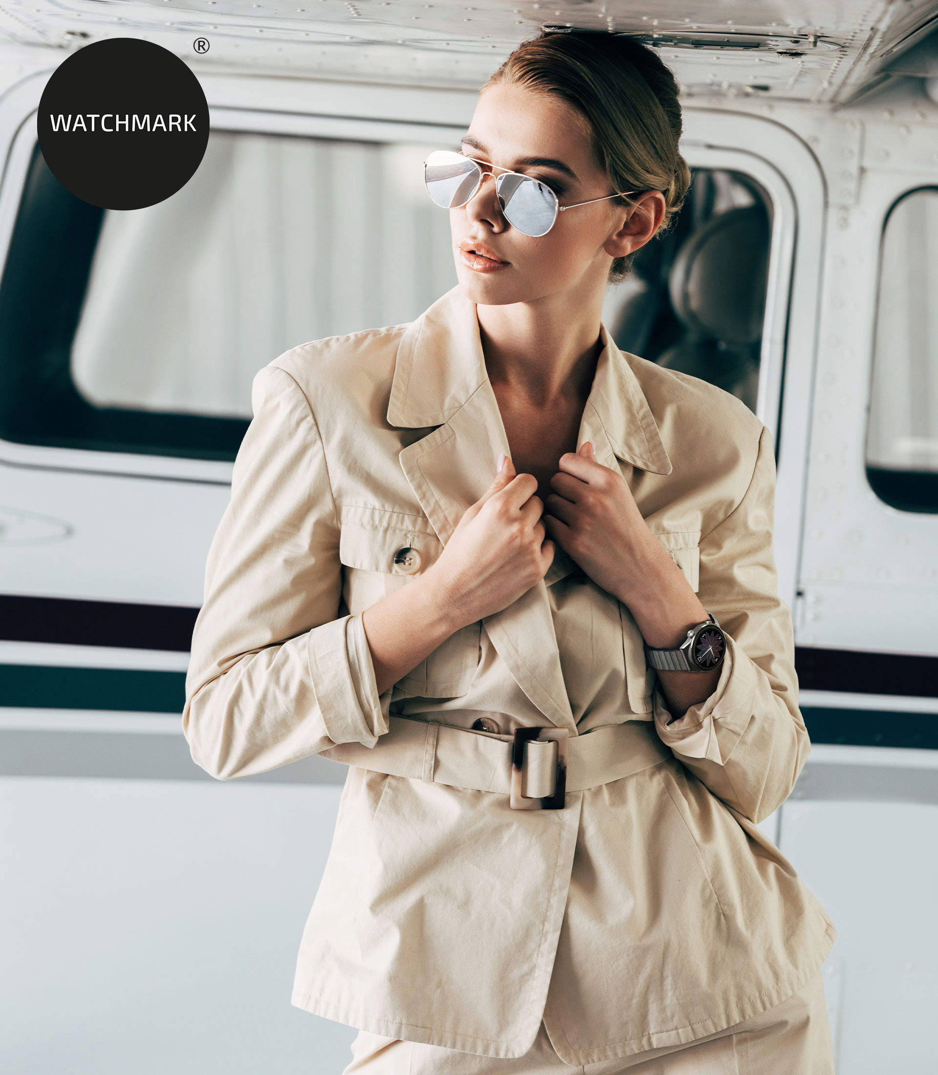 Smartwatch Maverick srebrny Watchmark