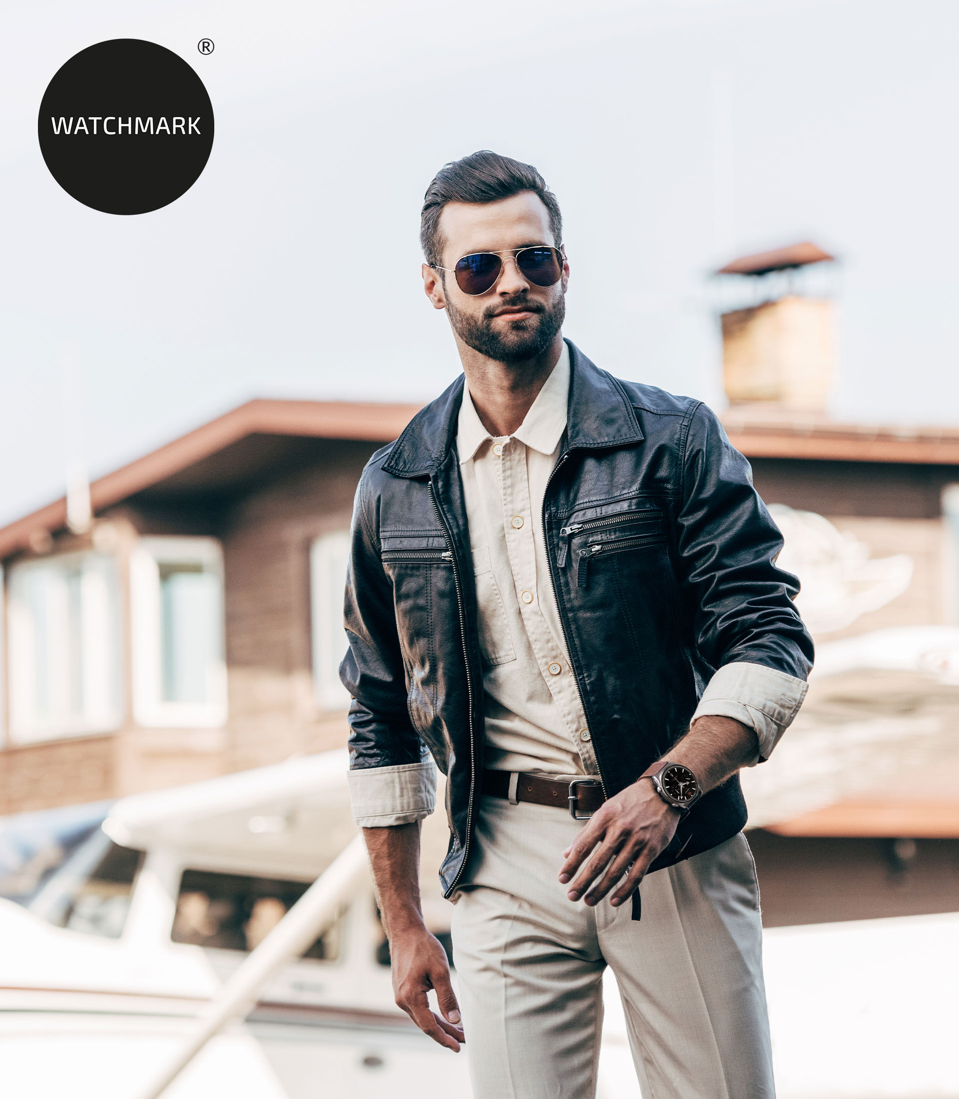 Smartwatch Maverick brązowy Watchmark