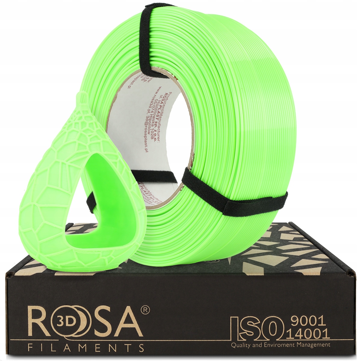FILAMENT 3D ReFill PET-G Standard HS 1,75mm Neon Green 1kg