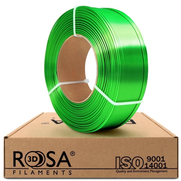 FILAMENT 3D ReFill PLA-Silk Green 1,75mm 1kg