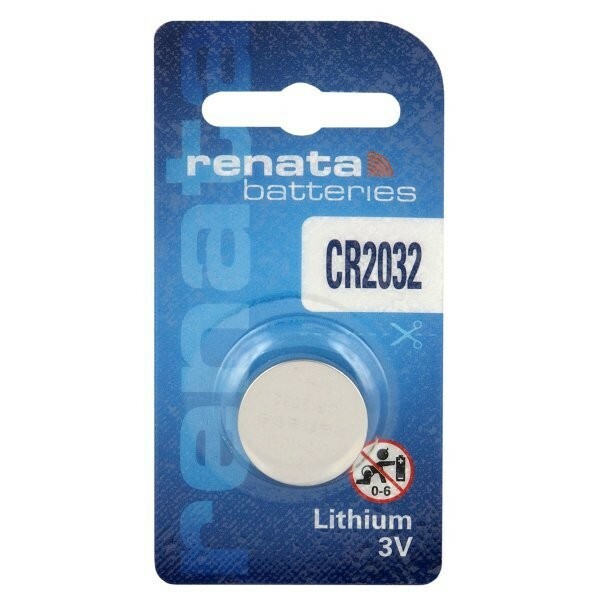 Battery Renata CR2032 3V Lithium Blister 1 pcs