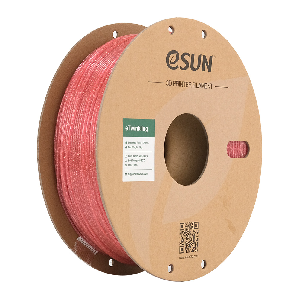 eSUN PLA-Twinkling Filament 1.75mm 1000g Pink Różowy