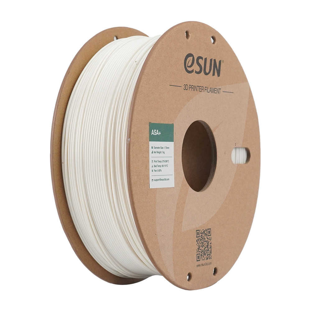 eSUN ASA+ Filament 1.75mm 1000g Warm White Biały