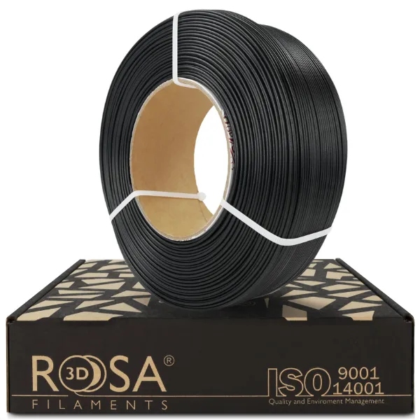 FILAMENT 3D ReFill PCTG+10GF 1,75mm Black 1kg