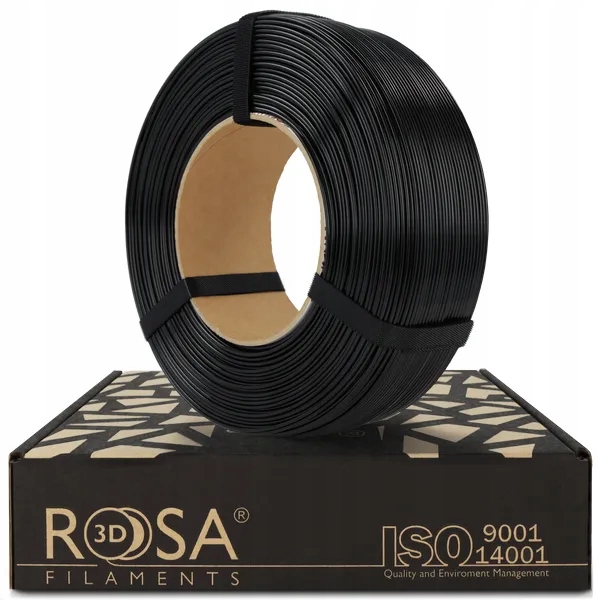 FILAMENT 3D ReFill PLA Plus ProSpeed(Impact) Black 1,75mm 1kg