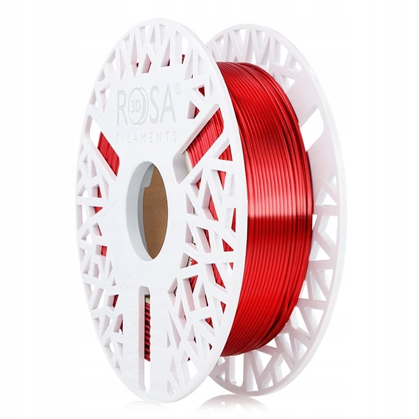 FILAMENT 3D PLA-Silk Red 1,75mm 0,5kg