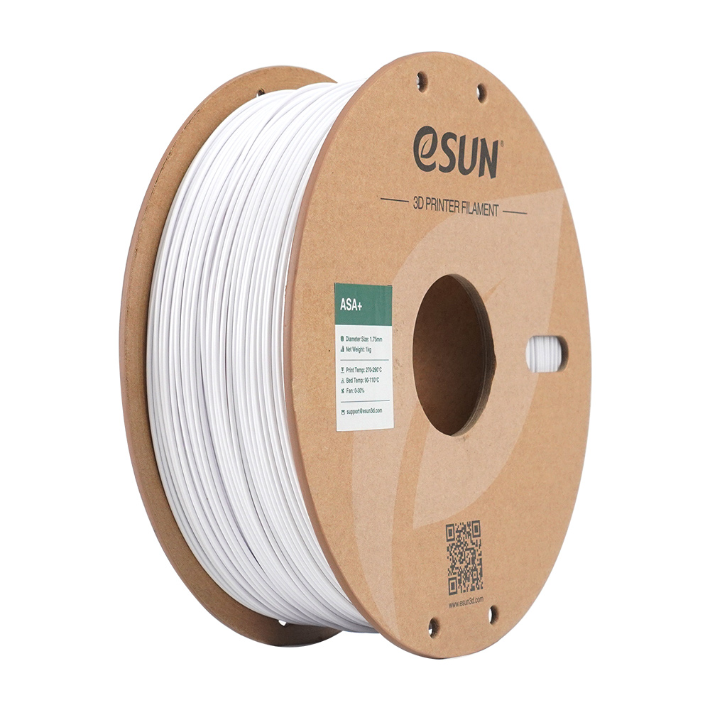 eSUN ASA+ Filament zimny biały 1.75mm 1000g papierowa szpula