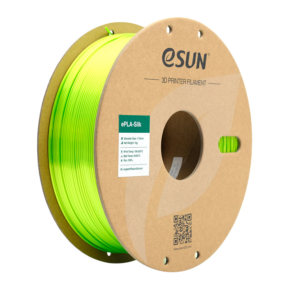 eSUN PLA-Silk Filament 1.75mm 1000g Lime Limonkowy