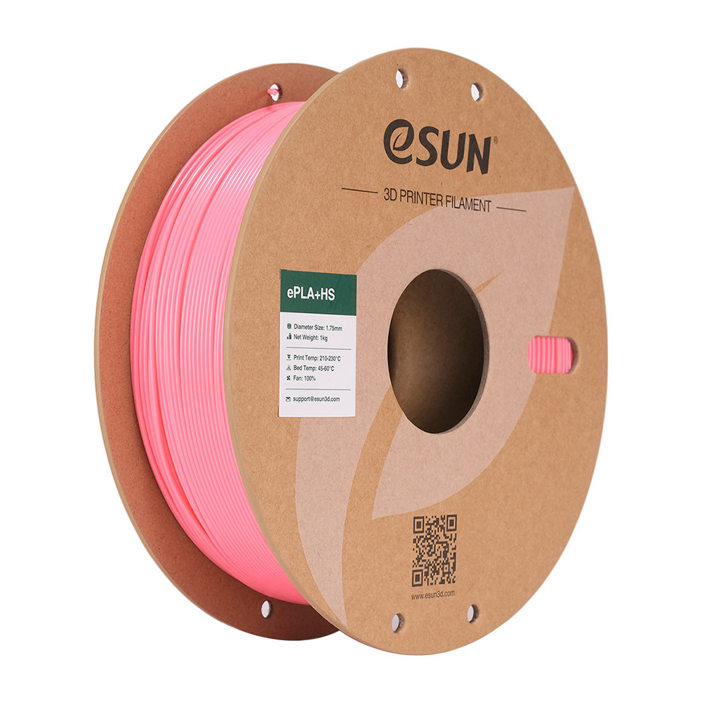 eSUN PLA+HS Filament różowy 1.75mm 1000g papierowa szpula
