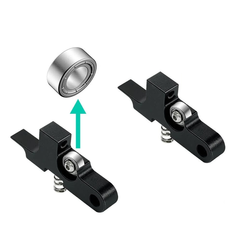 2PCS Metal Extruder Idler Arm Black