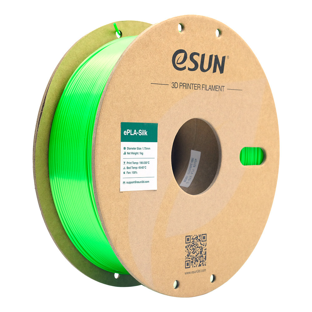 eSUN PLA-Silk Filament 1.75mm 1000g Green Zielony