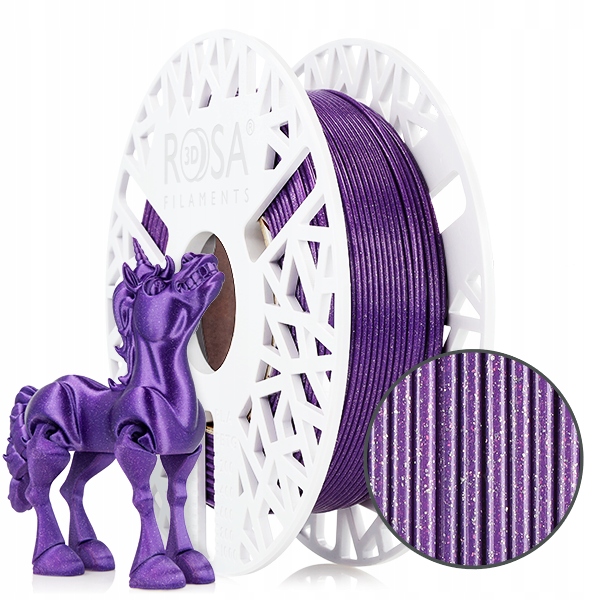 FILAMENT 3D PLA GALAXY Violet 1,75mm 0,5kg