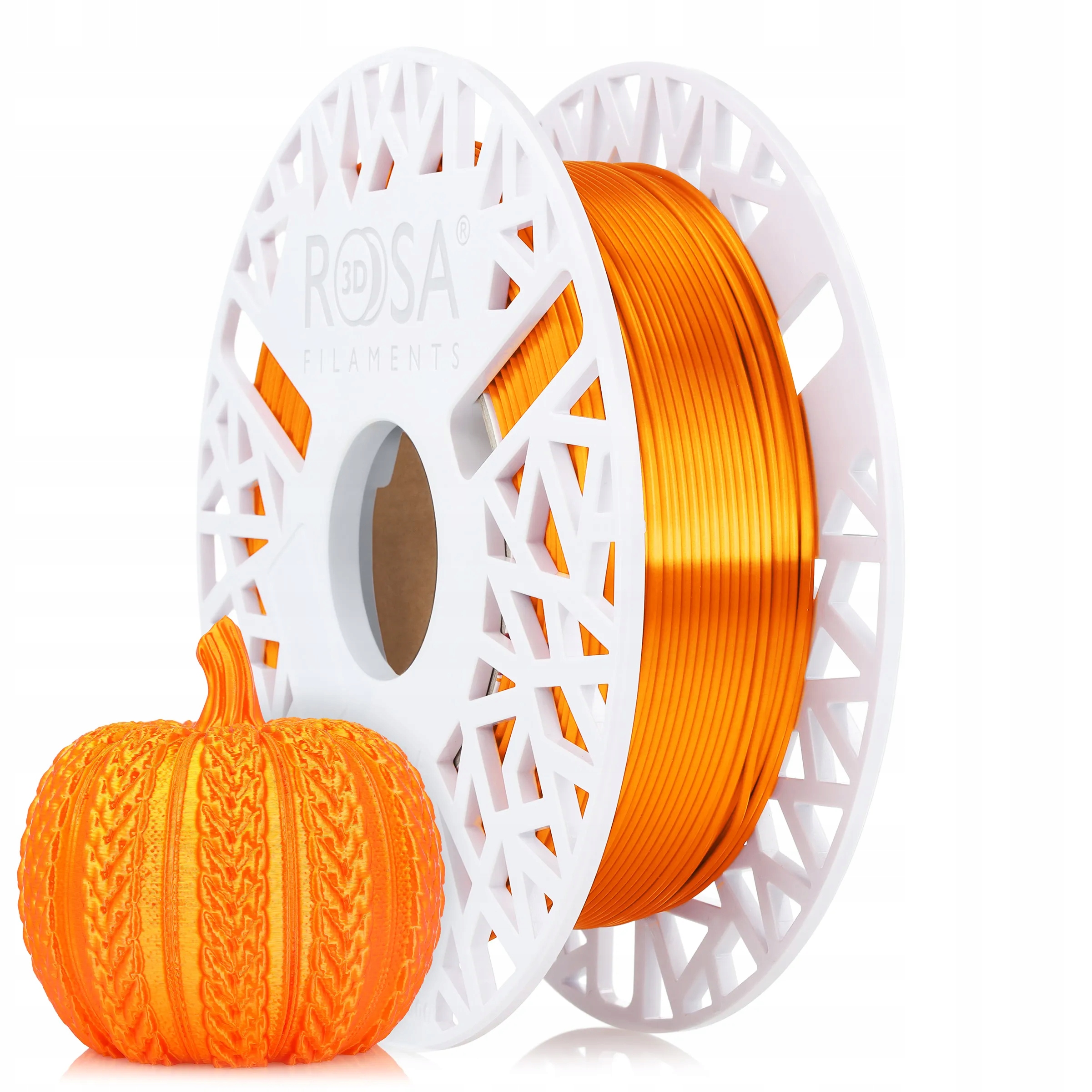 FILAMENT 3D PLA-Silk Orange 1,75mm 0,5kg