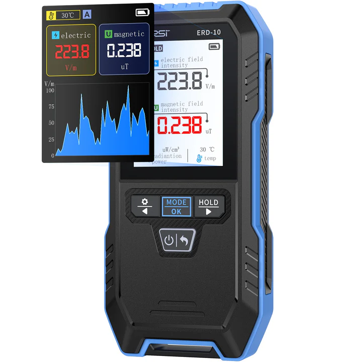 FNIRSI ERD-10 detektor promieniowania elektromagnetycznego