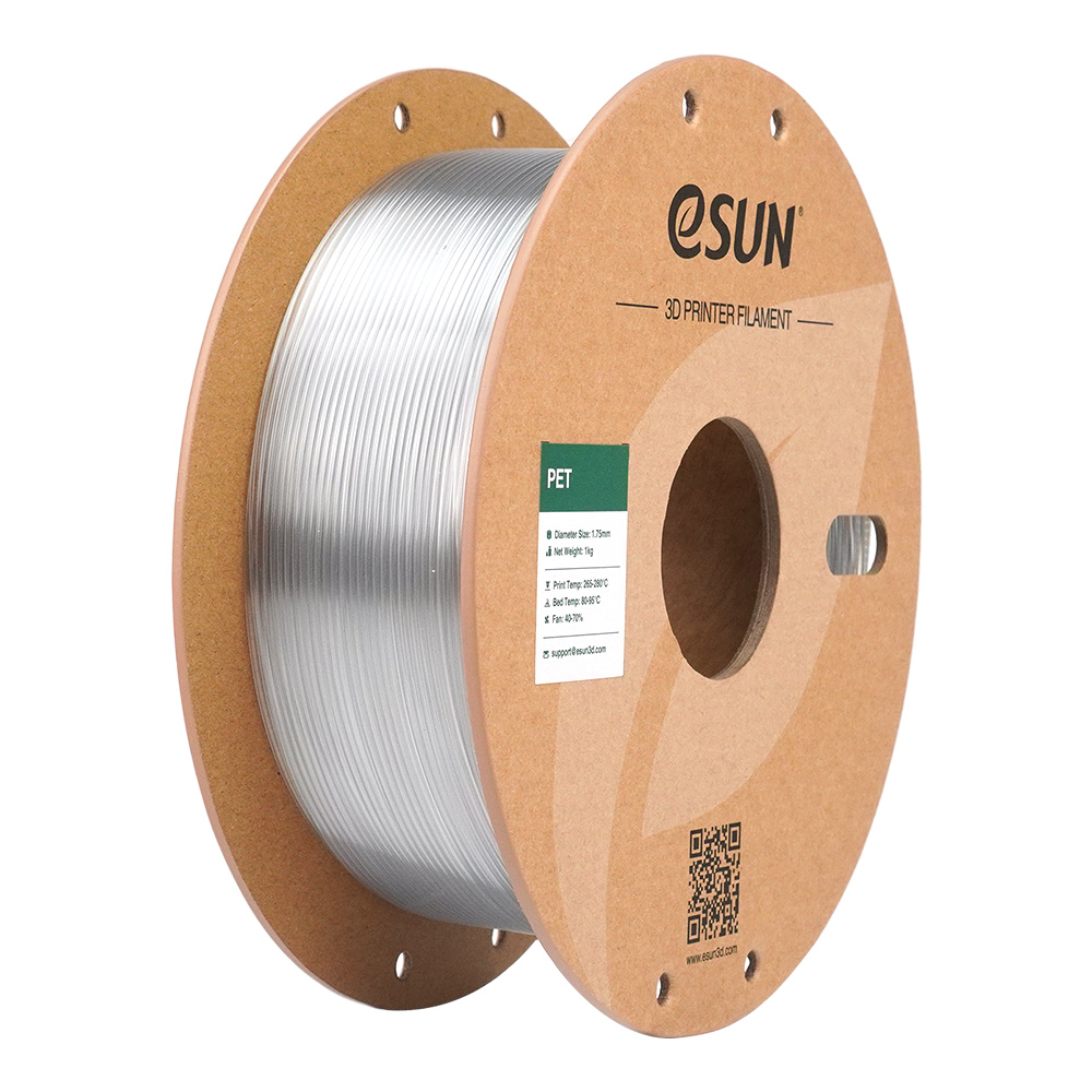 eSUN PET Filament naturalny 1.75mm 1000g papierowa szpula