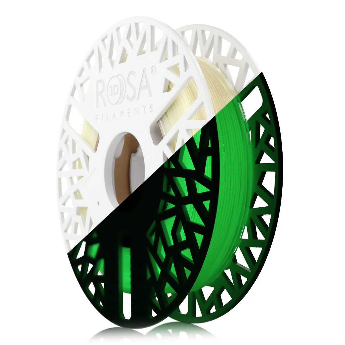 FILAMENT 3D ROSA-Flex 96A Glow in the Dark Green 1,75mm 0,5kg