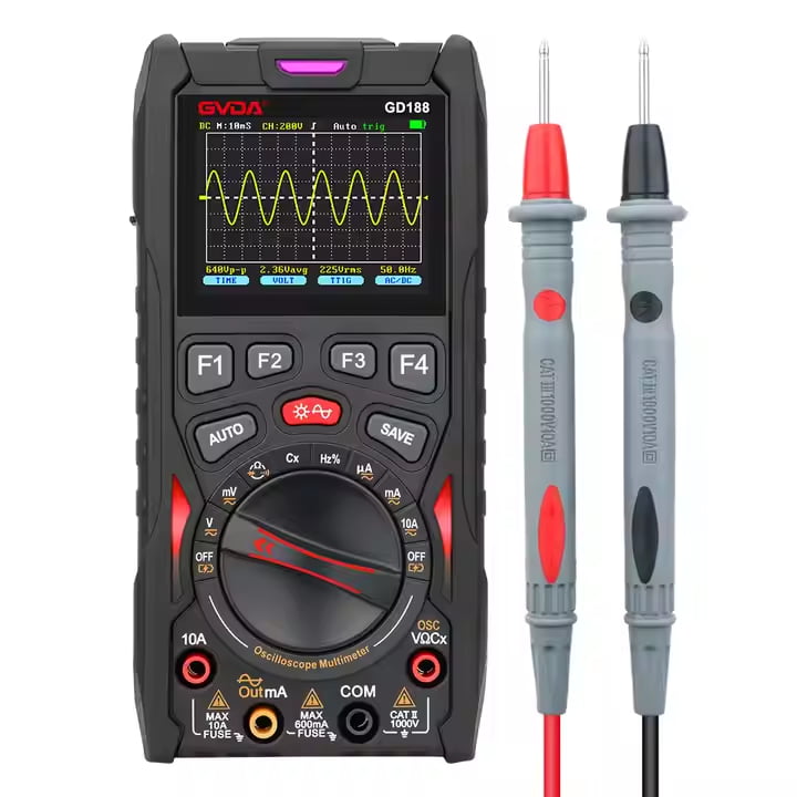 GVDA GD188 Multimetr 3 w 1 oscyloskop generator sygnału