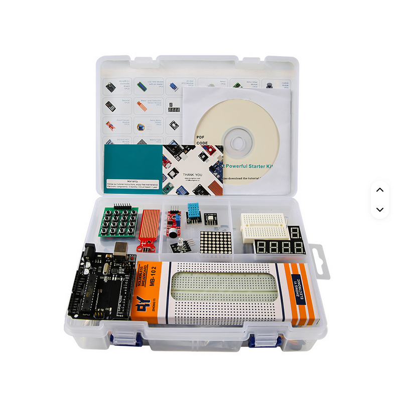 ProRock Development Board Starter Kit Compatible with Arduino UNO R3 IDE