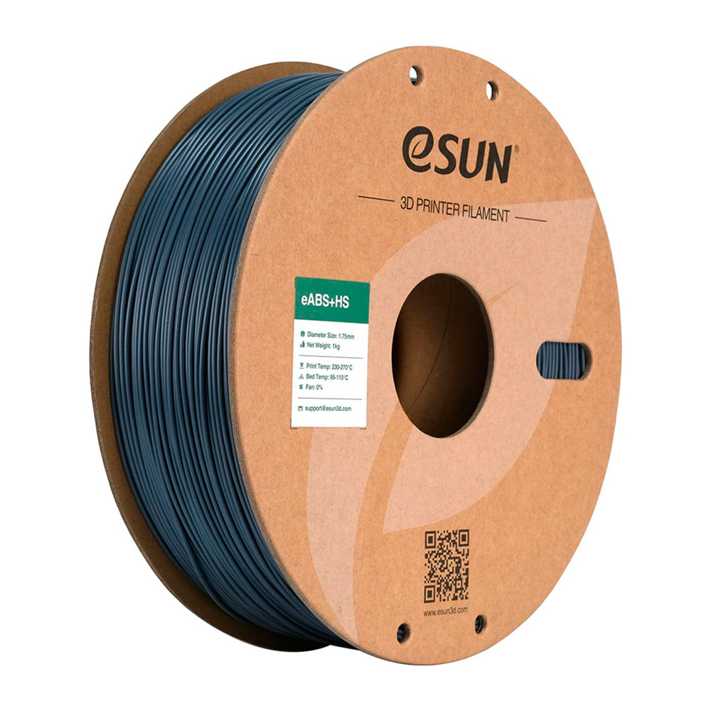 eSUN ABS+HS Filament szary 1.75mm 1000g papierowa szpula