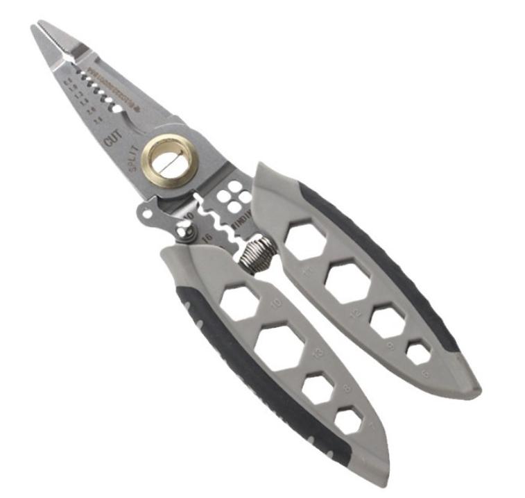 ProRock ściągacz izolacji szary uchwyt TPR narzędzie wielofunkcyjne