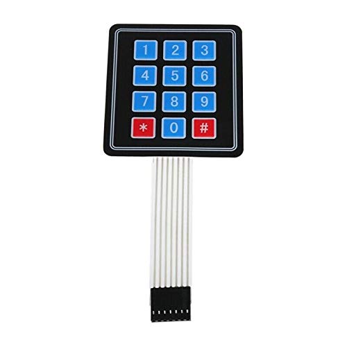 ProRock 4*3 Membrane Switch Matrix Keypad