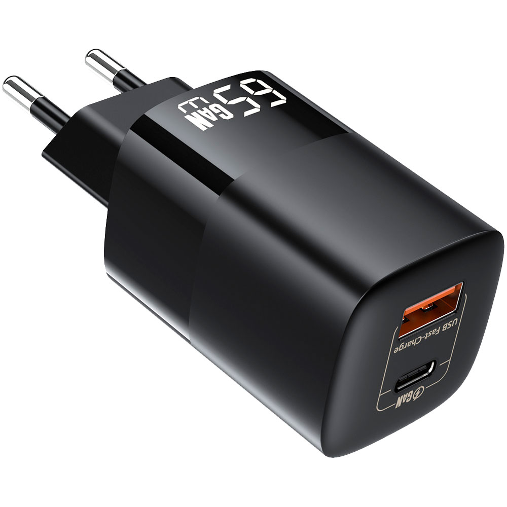 FNIRSI zasilacz szybka ładowarka 65W PD GaN Quick Charger