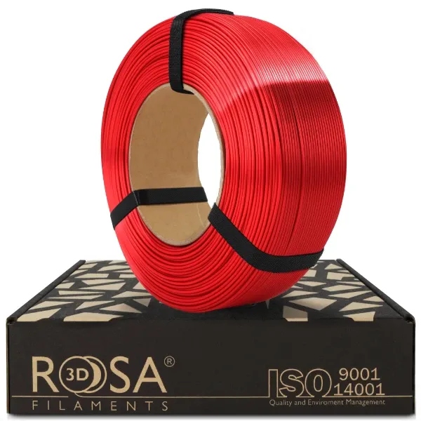 FILAMENT 3D ReFill PLA-Silk Red 1,75mm 1kg