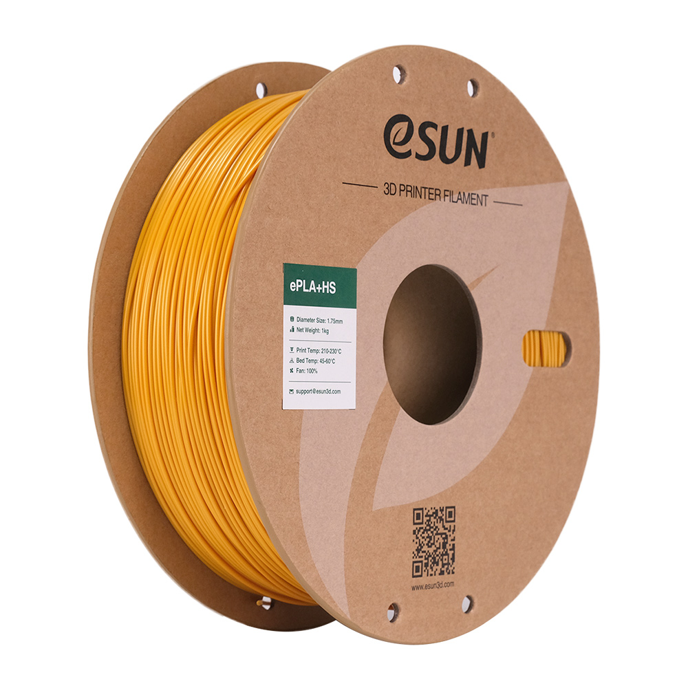 eSUN PLA+HS Filament 1.75mm 1000g Gold Złoty