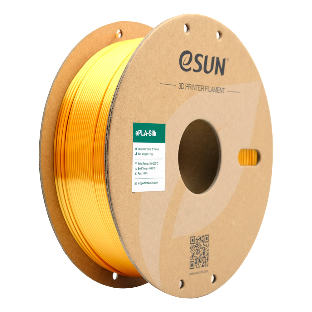 eSUN Silk-PLA Filament złoty 1.75mm 1000g papierowa szpula