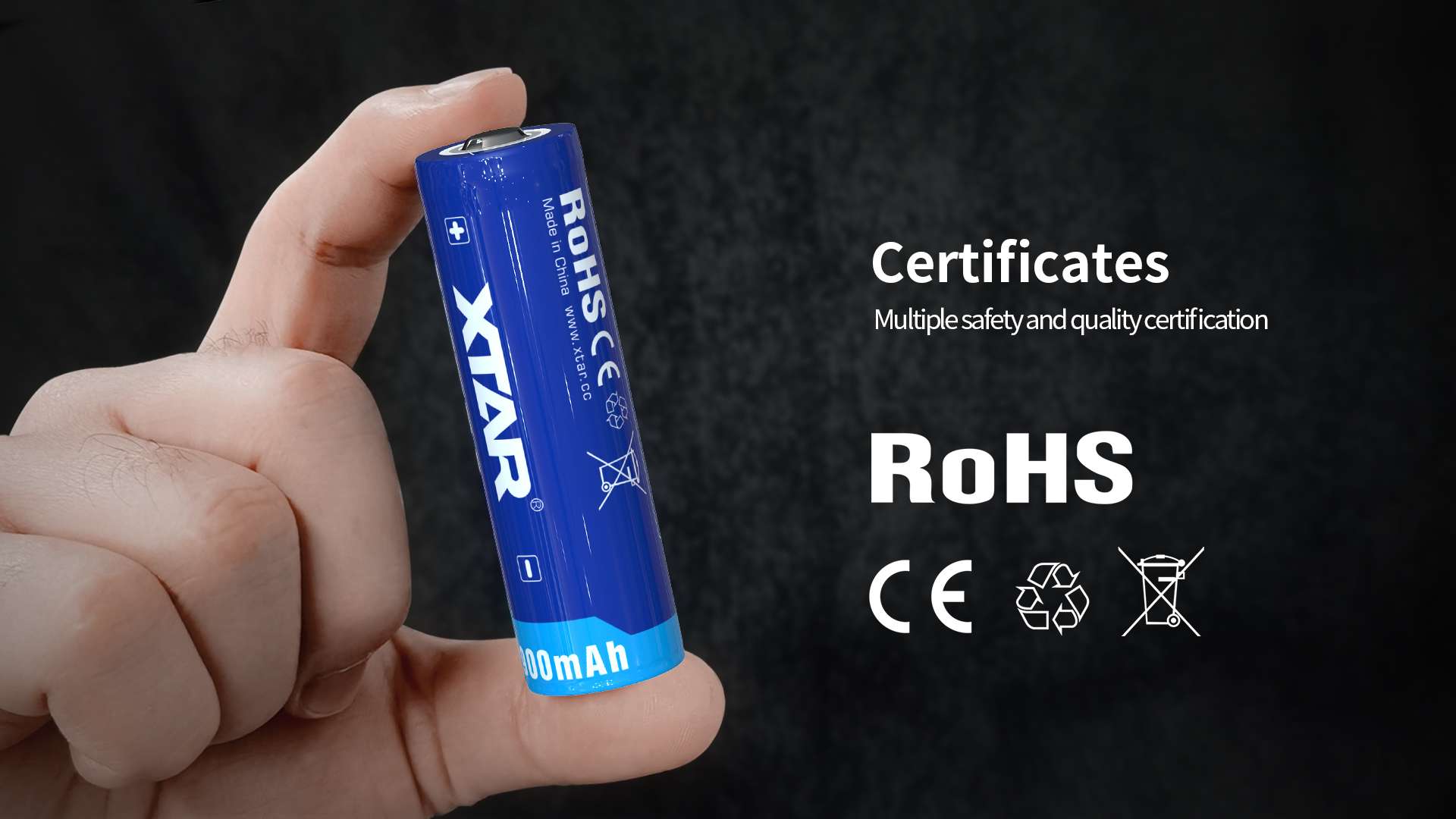 XTAR bateria 21700 4900mAh 3.6V litowo-jonowa z zabezpieczeniem