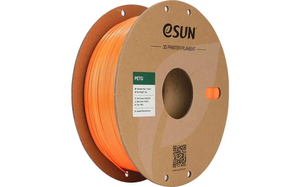 eSUN PETG Filament 1.75mm 1000g Jednolity Orange Pomarańczowy