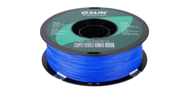 eSUN PLA+ Filament 1.75mm 1000g Blue Niebieski