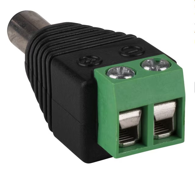 ProRock Male 2.1x5.5mm DC Power Jack Adapter CCTV Camera